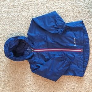 Kids LL Bean Rain Jacket Sz2T